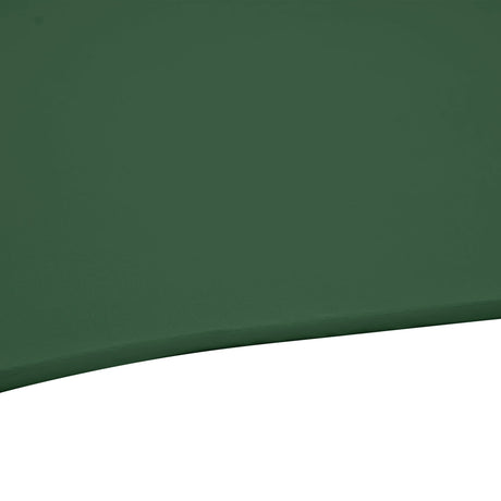 Outsunny 2.5M Garden Cantilever Parasol, Offset Roma Patio Umbrella Hanging Sun Shade Canopy Shelter with 360 Rotation and Cross Base, Green