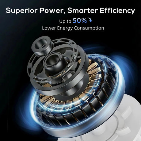 HOMCOM 28dB Tower Fan for Bedroom, 36 inch, 8 m/s Velocity Standing Cooling Fan with 80 Oscillating, BLDC Motor, 12 Speeds, LED Display, 4 Modes, 12H Timer, Remote Control, White