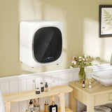 HOMCOM 2.5 kg Compact Tumble Dryer, with UV Sterilisation - White