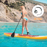 11 Feet Inflatable Stand Up board with Aluminum Paddle Pump