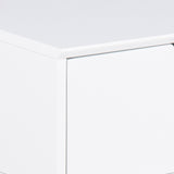 Mitra 1 Drawer Bedside Table in White
