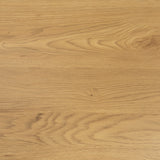 Gila Coffee Table with Open Shelf in Oak & Black