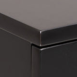 Ashlan Bedside Table in Black