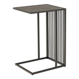 Strington Tall Side Table in Black