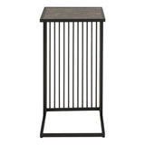 Strington Tall Side Table in Black