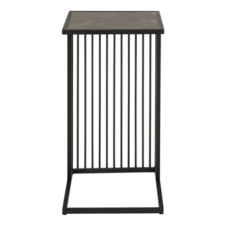Strington Tall Side Table in Black