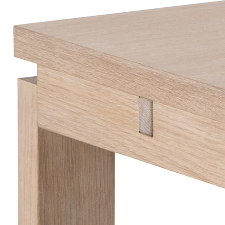 Linley Dining Table in White Oak