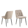 Brooke Dining Chair in Monza Beige.