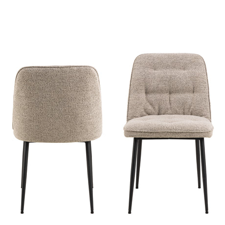 Brooke Dining Chair in Monza Beige.