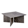 Vega Coffee Table with Marron Marble Top 140cm