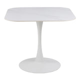 Malta Dining Table in White