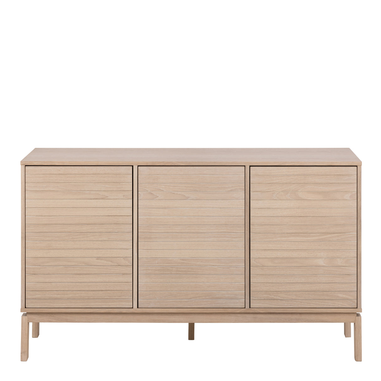Linley 3 Door Sideboard in White Oak