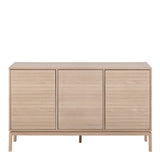 Linley 3 Door Sideboard in White Oak