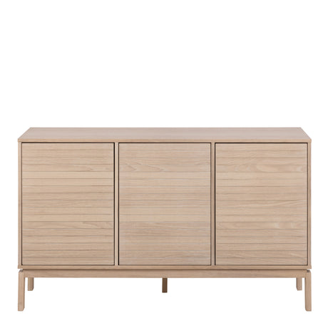 Linley 3 Door Sideboard in White Oak