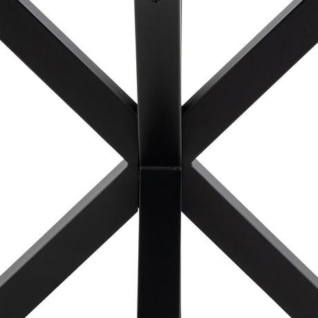 Heaven Round Dining Table with Ceramic White Top
