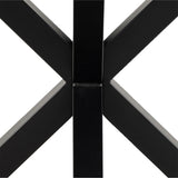 Heaven Round Dining Table with Ceramic Grey Top