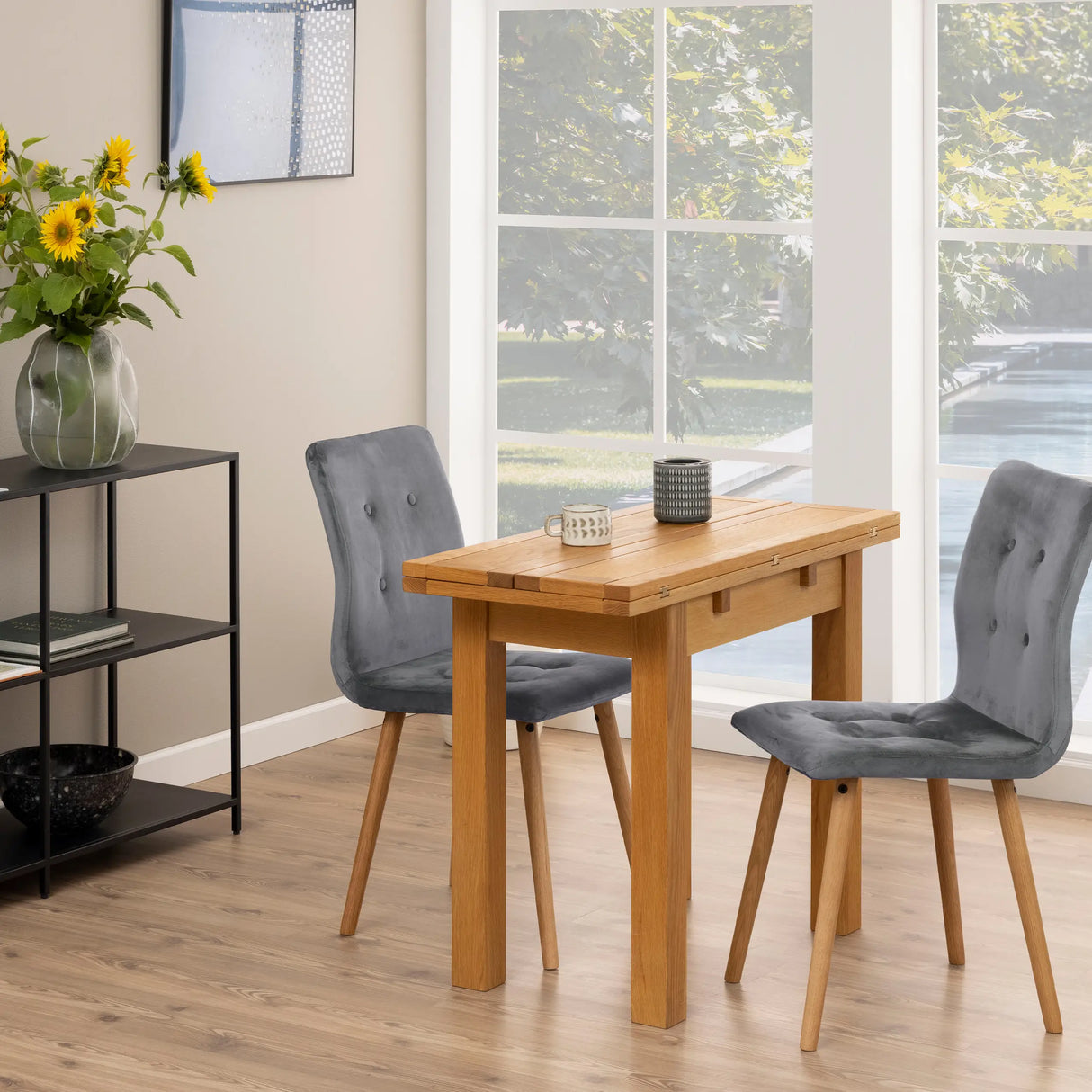 Kenley Extending Dining Table in Oak
