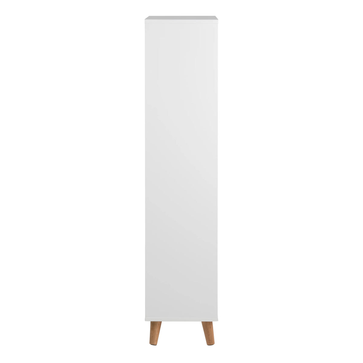 Mitra Shoe Cabinet with 3 Flip Down Doors in White