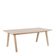 A-Line Rectanglar Dining Table in White Oak 200x74.6cm