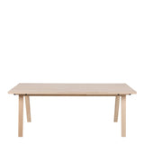 A-Line Rectanglar Dining Table in White Oak 200x74.6cm