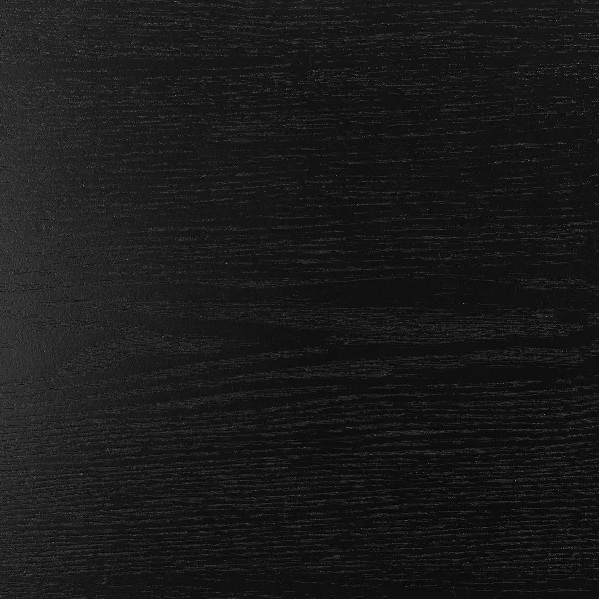 Seaford Wide Bookcase in Black with Oak Shelves