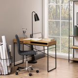 Seaford Desk with 1 Drawer in Oak