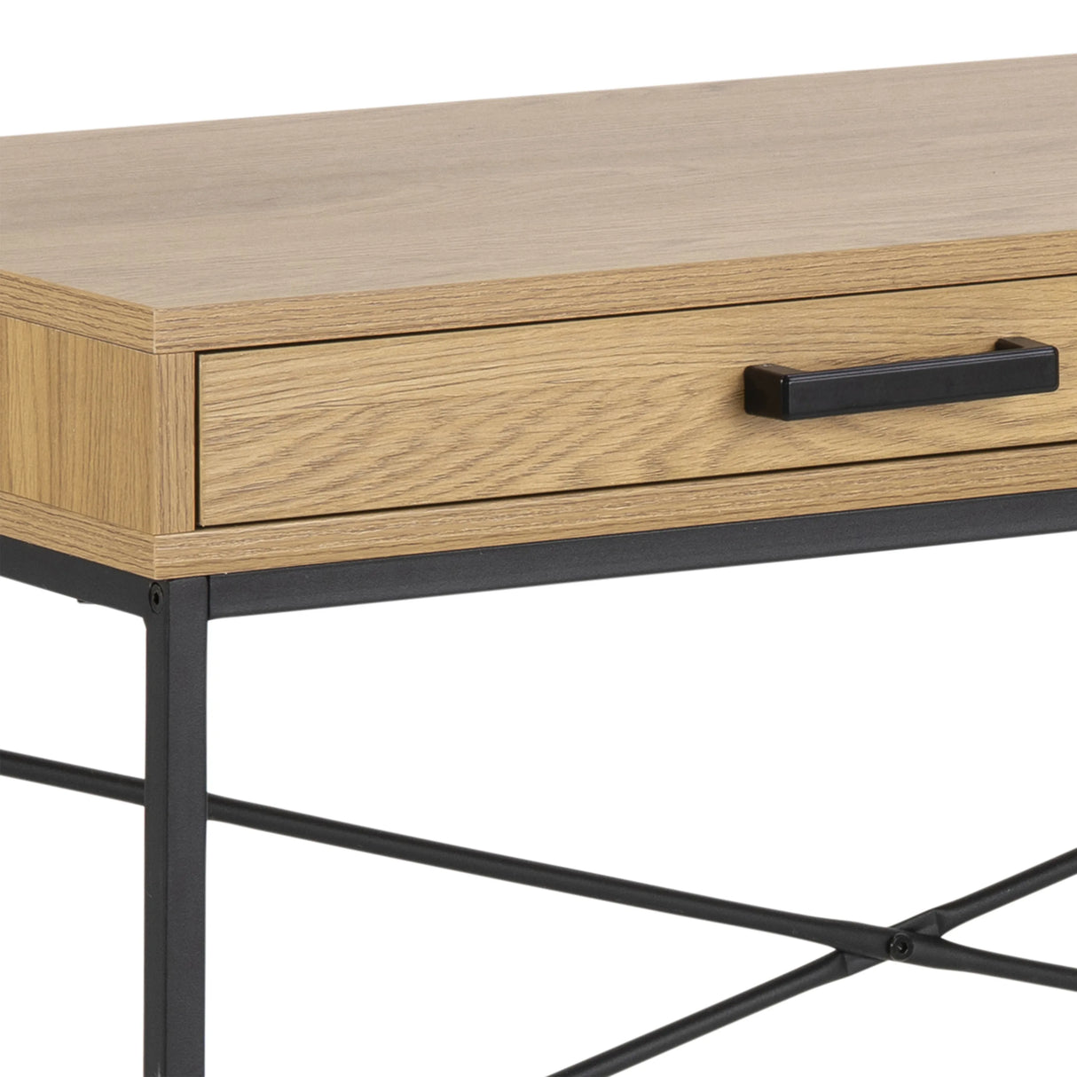 Seaford Desk with 1 Drawer in Oak