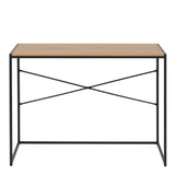Seaford Desk in Black & Oak