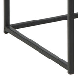Seaford Desk in Black & Oak