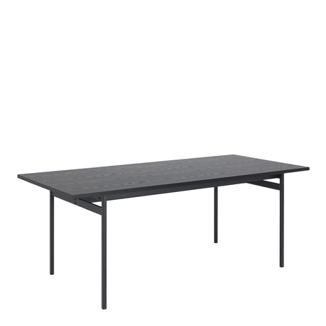 Angus Dining Table in Black 200x74cm