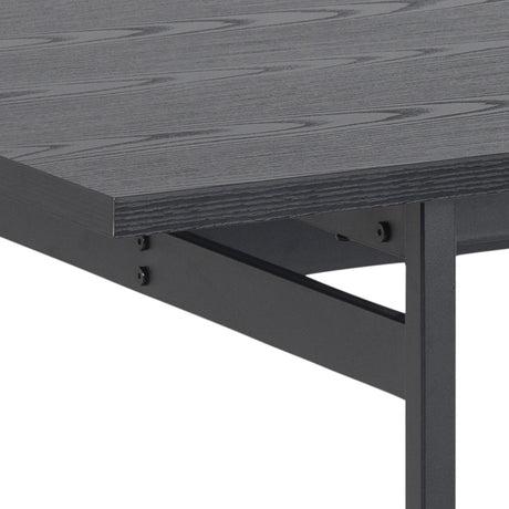 Angus Dining Table in Black 200x74cm