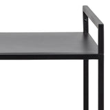 Newcastle Serving Trolley in Matt Black