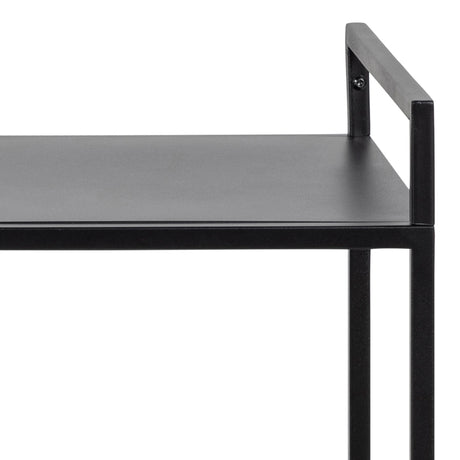 Newcastle Serving Trolley in Matt Black