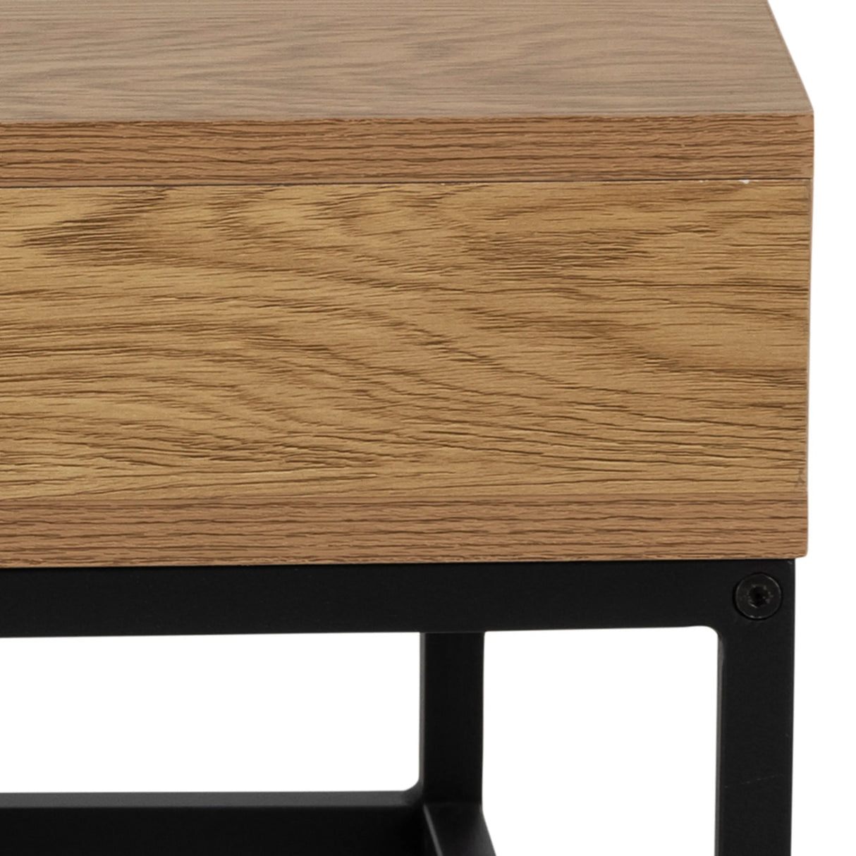 Willford Coffee Table in Oak and Black