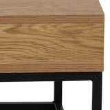 Willford Coffee Table in Oak and Black
