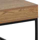 Willford Coffee Table in Oak and Black