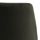 Ines Dining Chair in Olive Green Set of 4