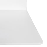 Joliet Rectangular Wall Shelf 50cm in White