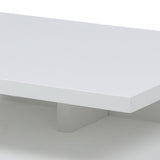 Ashlan Bedside Table with 1 Drawer in White