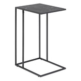 Infinity Side Table in Matt Black