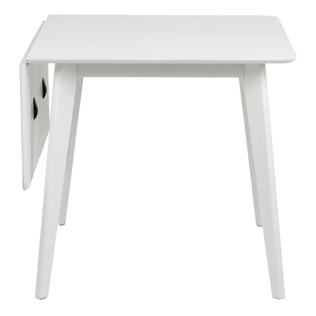 Roxby Square Dining Table in White 120x76cm