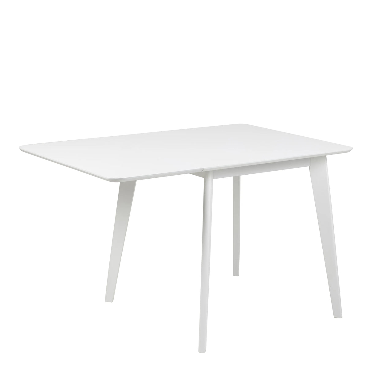 Roxby Square Dining Table in White 120x76cm