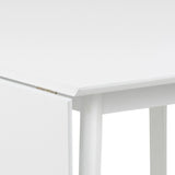 Roxby Square Dining Table in White includes 2 Roxby Dining Chair in White