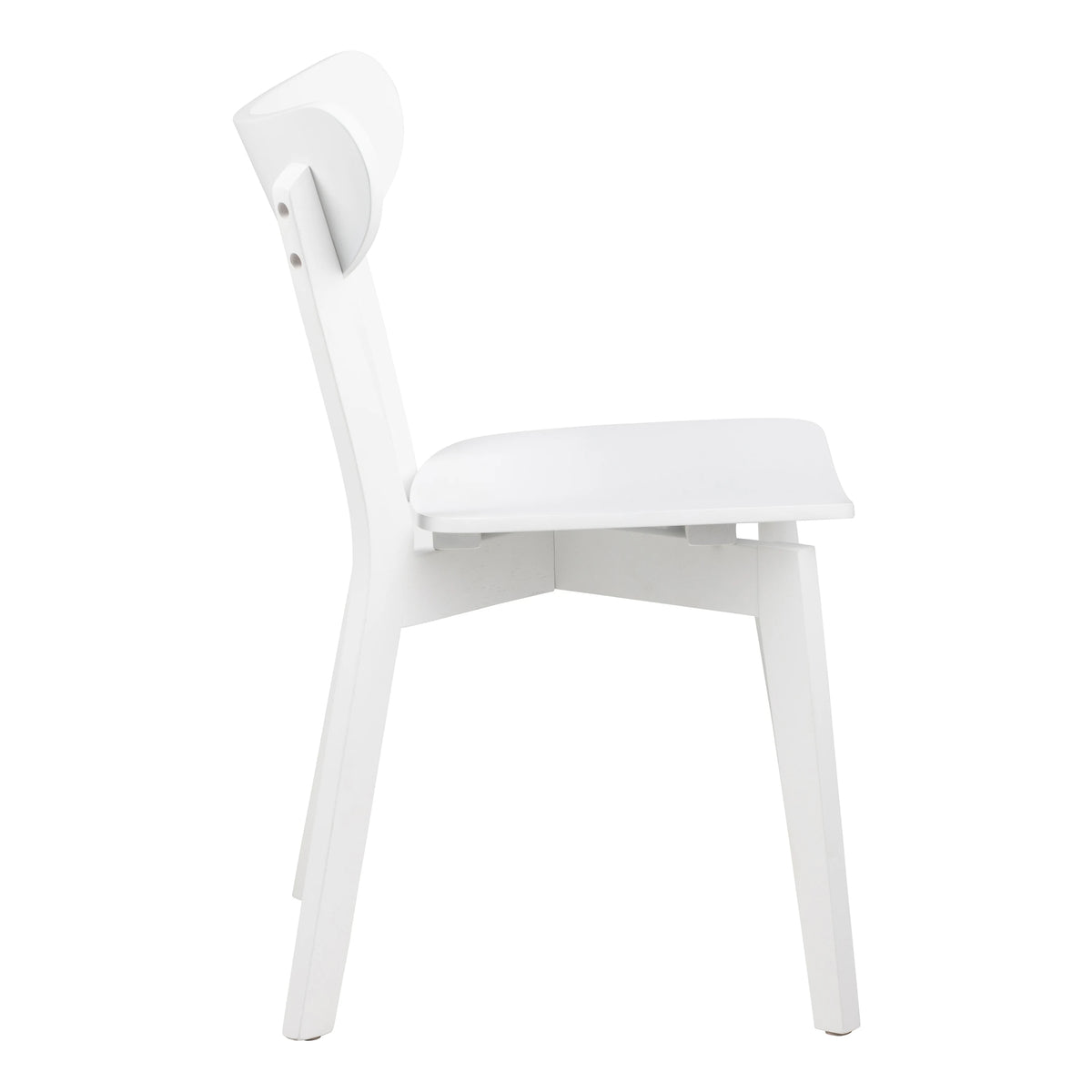 Roxby Square Dining Table in White includes 2 Roxby Dining Chair in White