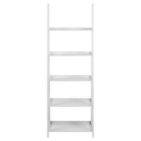 Wally Bookcase with 5 shelves in White