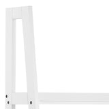 Wally Bookcase with 5 shelves in White