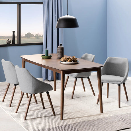Montreux Rectangular Extending Dining Table in Walnut