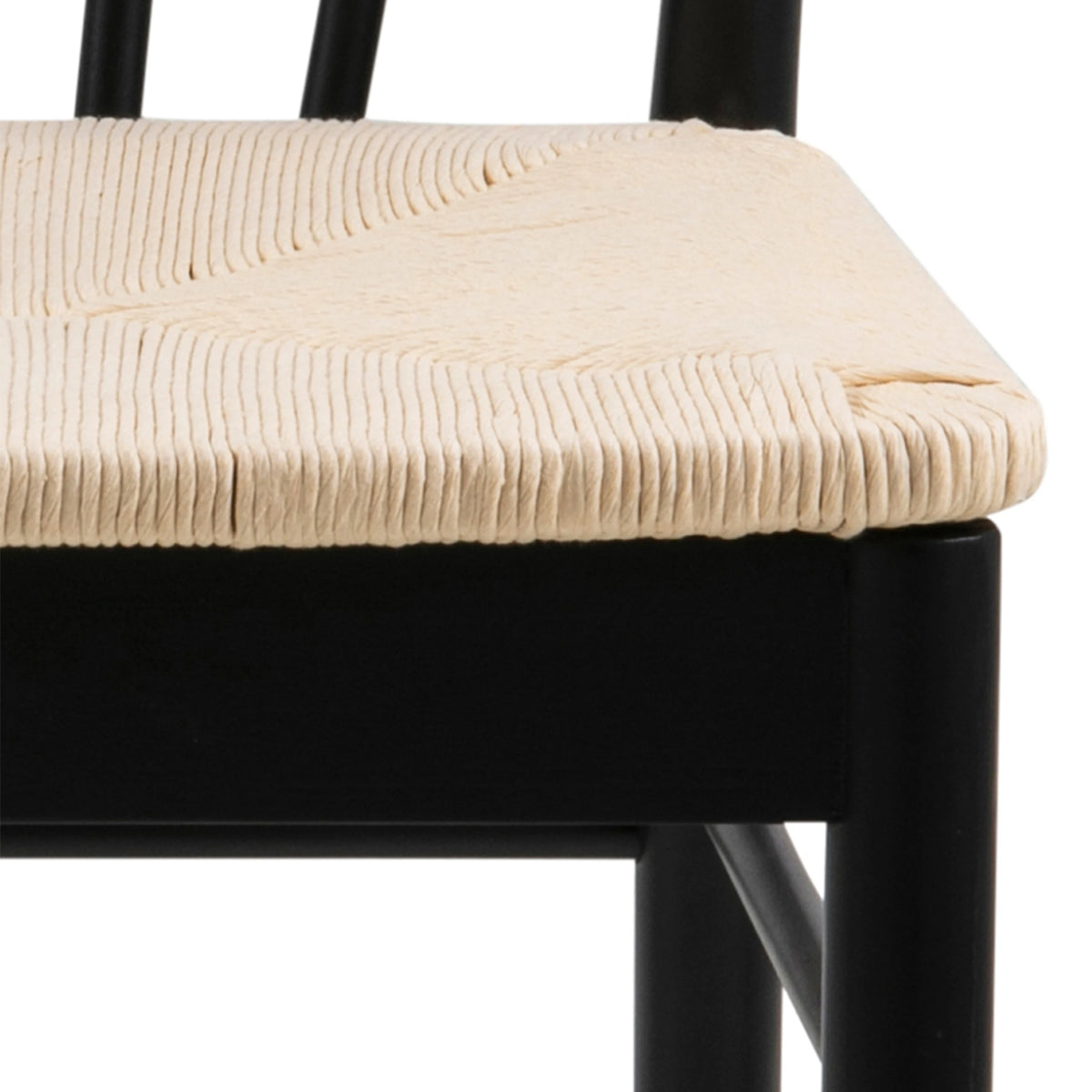 Montreux Round Extending Dining Table in Black 115-154 cm includes 6 Cassandra Dining Chair includes Armrest in Black