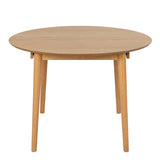 Montreux Round Extending Dining Table in Oak