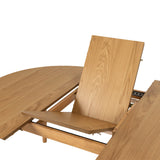 Montreux Round Extending Dining Table in Oak